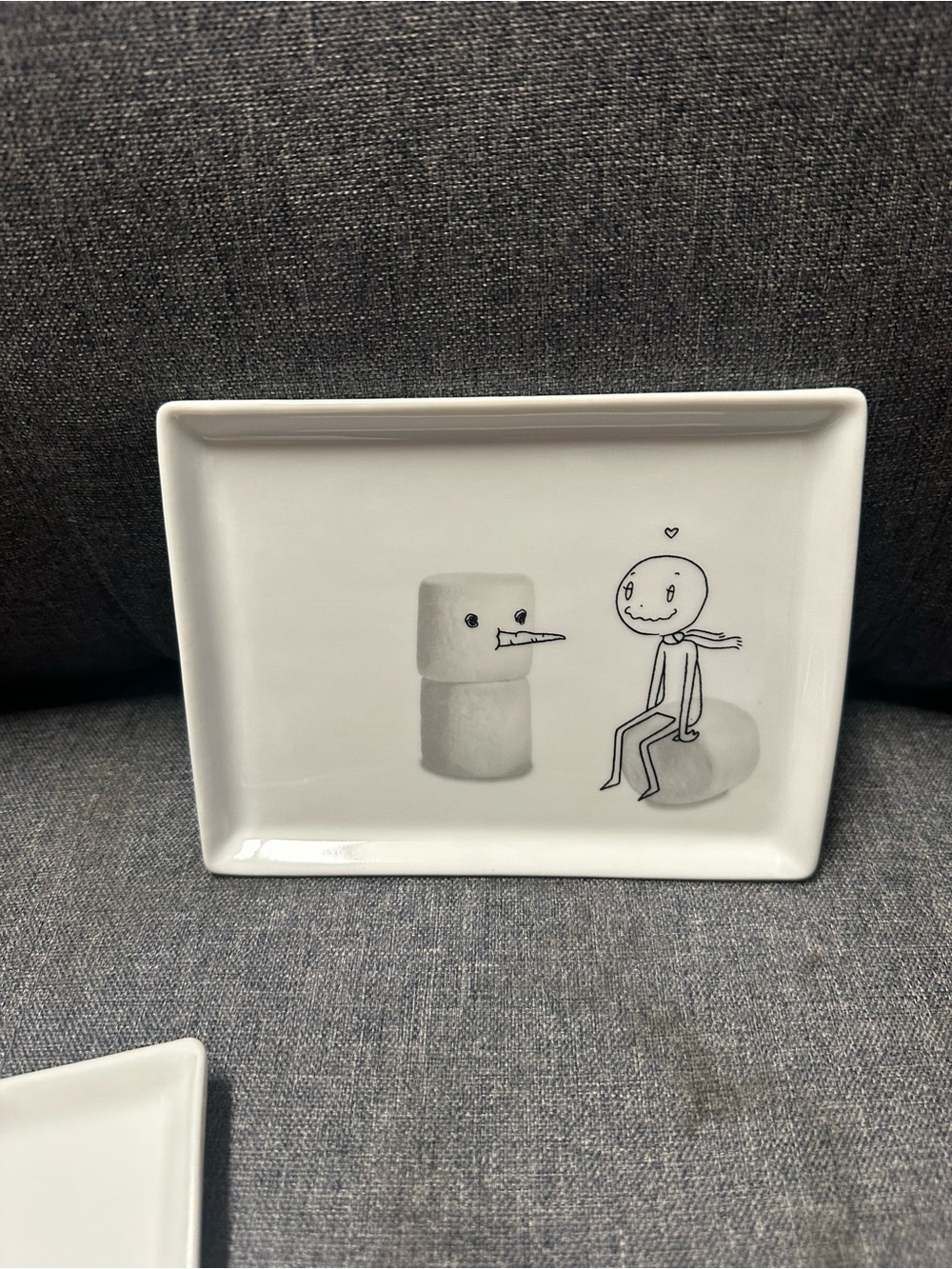 CB2 “Oliver” Modern Appetizer Plates - Picture 7 of 12